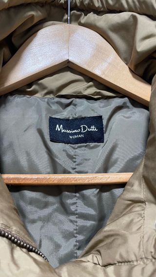 Abrigo plumífero Massimo Dutti