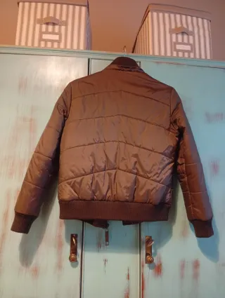 Chaqueta bomber marrón