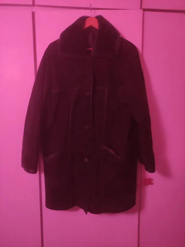 Casaco de anta verde elegante