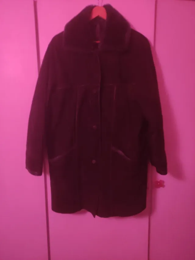 Casaco de anta verde elegante