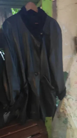 Chaquetón ante verde