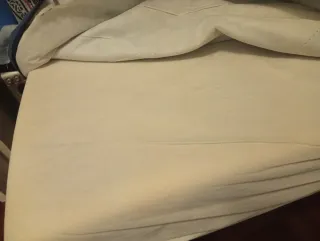 Divano letto blu in tessuto trasformabile