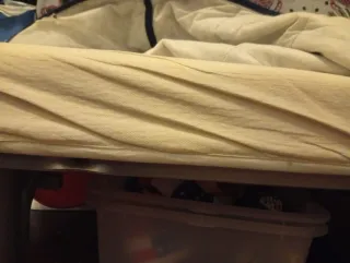 Divano letto blu in tessuto trasformabile