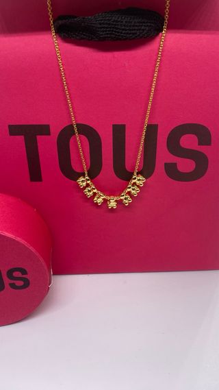 Collar Tous Oso Dorado