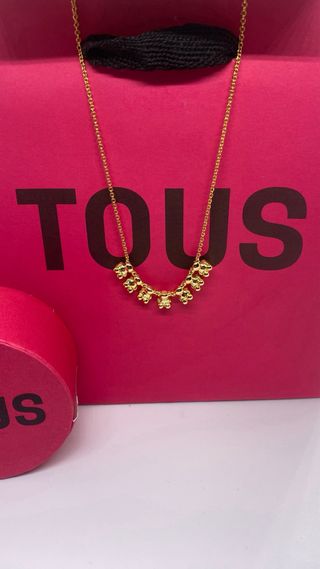 Collar Tous Oso Dorado