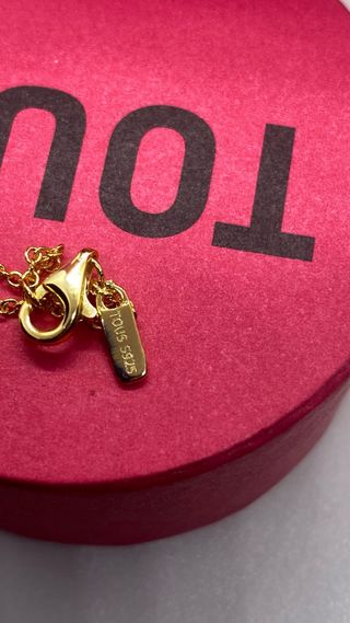 Collar Tous Oso Dorado