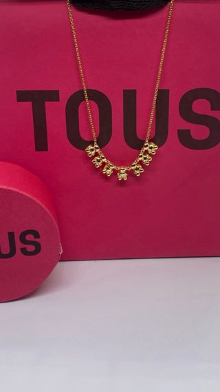 Collar Tous Oso Dorado