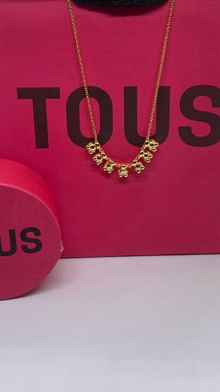 Collar Tous Oso Dorado