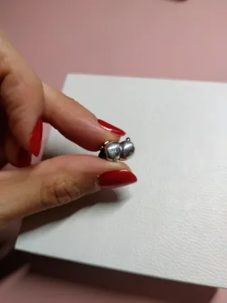 Charm pareja Muñecos de Nieve