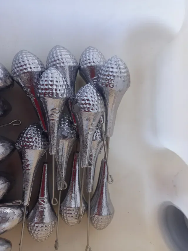 Plomos de pesca surfcasting tipo golf 120 gr