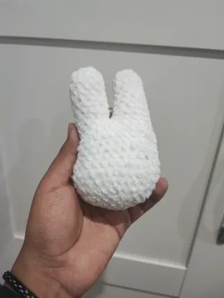 Peluche Miffy Crochet Blanco