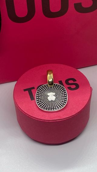 Colgante Tous Oso Dorado y Plateado