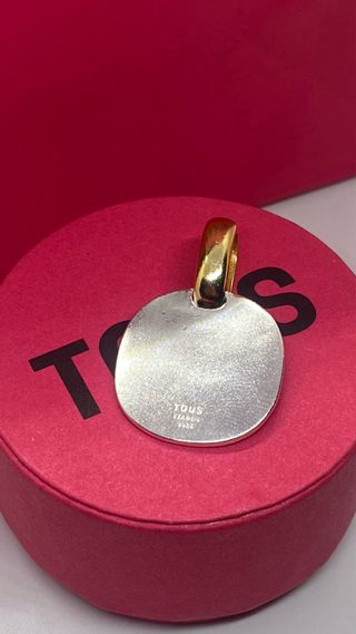 Colgante Tous Oso Dorado y Plateado