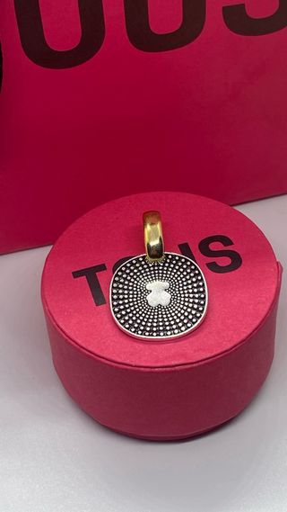 Colgante Tous Oso Dorado y Plateado