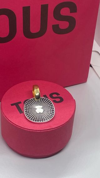 Colgante Tous Oso Dorado y Plateado