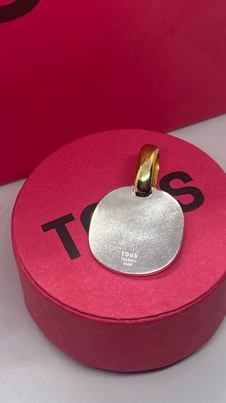 Colgante Tous Oso Dorado y Plateado