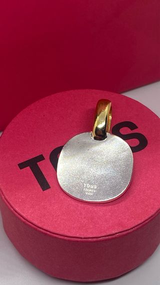 Colgante Tous Oso Dorado y Plateado