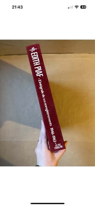 Edith Piaf Cofanetto Vinili Raro