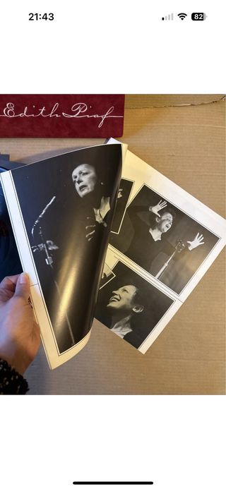 Edith Piaf Cofanetto Vinili Raro