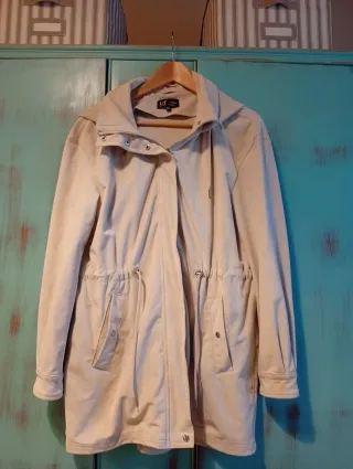 Parka Zara Gris Talla S