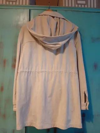 Parka Zara Gris Talla S