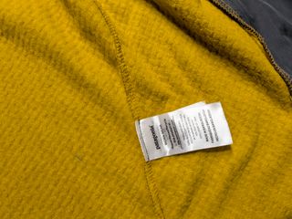 Patagonia lightweight full zip hoodie Yellow M