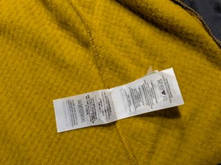 Patagonia lightweight full zip hoodie Yellow M