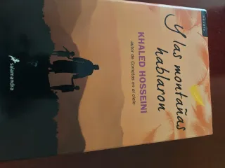 Libro Y las montañas hablaron de Khaled Hosseini