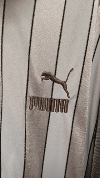 Sudadera Puma rayas grises y negras