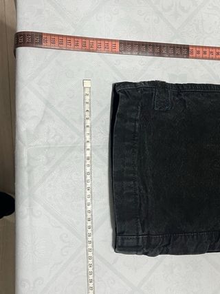 Jeans baggy vintage tasche laterali stile giappone