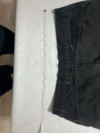 Jeans baggy vintage tasche laterali stile giappone