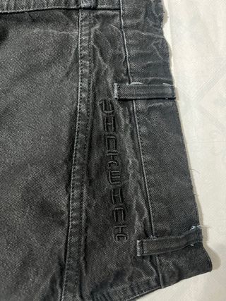 Jeans baggy vintage tasche laterali stile giappone