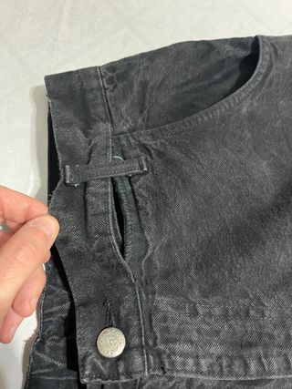 Jeans baggy vintage tasche laterali stile giappone