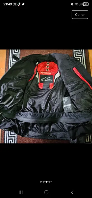 Chaqueta Moto Alpinestars Mujer