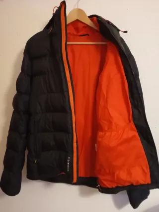 Cazadora Plumas Quechua Bionnassay Negra