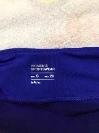 Pantalon deportivo azul eléctrico