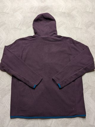 Patagonia lightweight full zip hoodie burgundy M