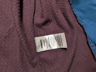 Patagonia lightweight full zip hoodie burgundy M