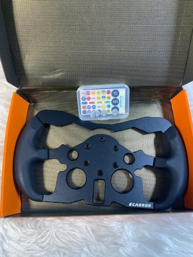Volante simulador rally ECARNOR