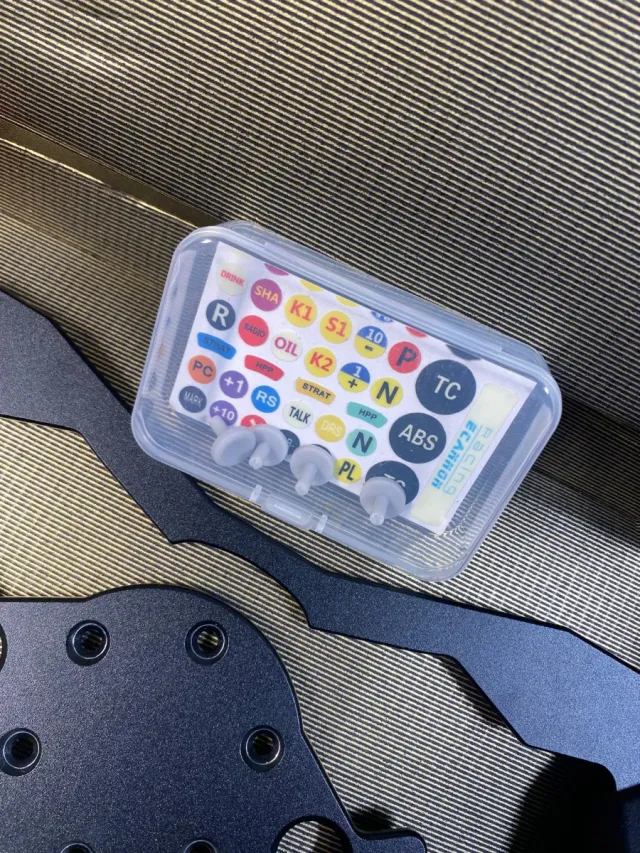 Volante simulador rally ECARNOR