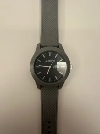 Reloj Lacoste Gris y Negro