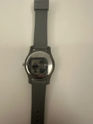 Reloj Lacoste Gris y Negro