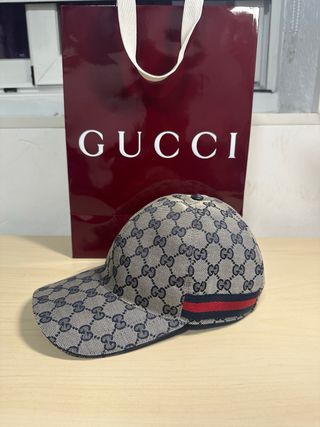Gorra Gucci Beige Multicolor