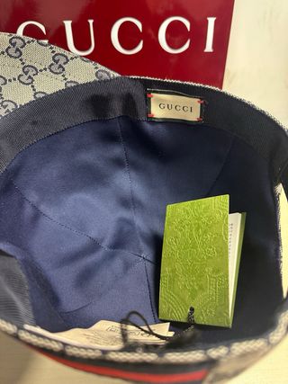 Gorra Gucci Beige Multicolor