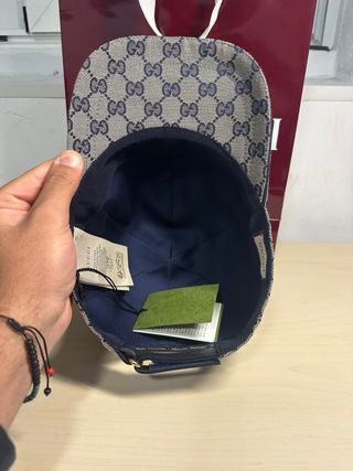 Gorra Gucci Beige Multicolor
