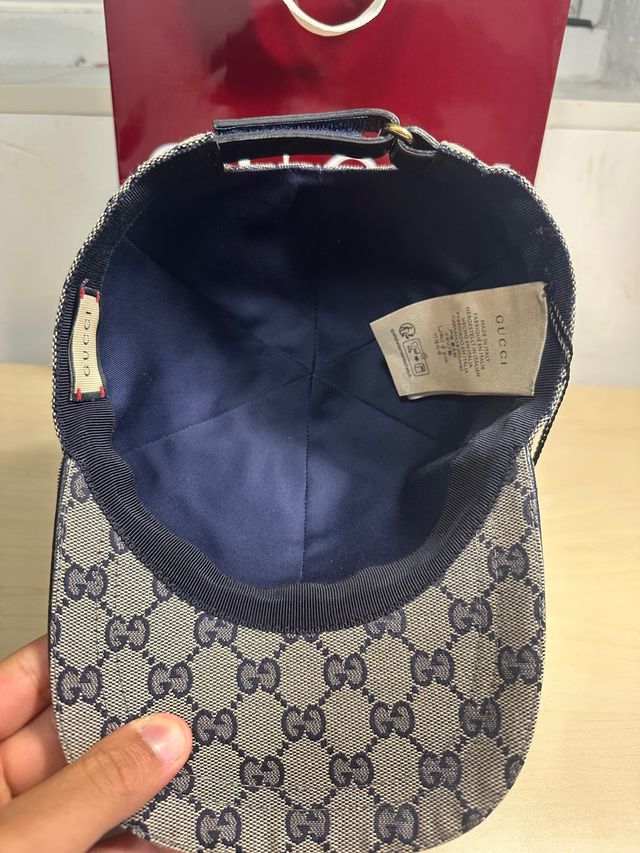 Gorra Gucci Beige Multicolor