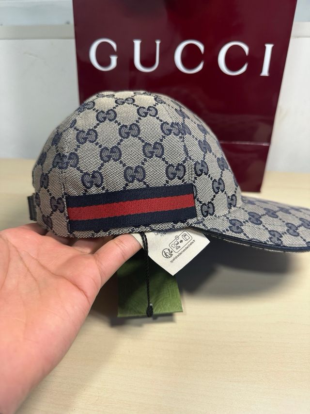 Gorra Gucci Beige Multicolor