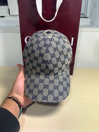 Gorra Gucci Beige Multicolor