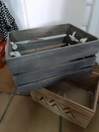 Cajas de madera rústicas Solo hoy rebajas