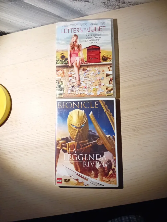 DVD Lettere a Giulietta e Bionicle La Leggenda Riv